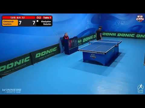 21:00 Oleksandr Ivashkin  0 - 3 Vladyslav Kaluhin West 5 WIN CUP 01.11.2022 | TABLE TENNIS WINCUP