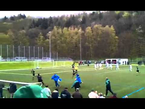 89. Spielminute Freistoßtor gegen Salem