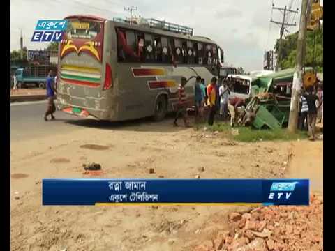 নরসিংদীতে সড়ক দুর্ঘটনায় ৭ যাত্রী নিহত