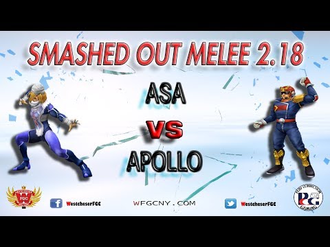 Smashed Out Melee V2.18 - Apollo Vs. Asa - Winners Quarter Finals