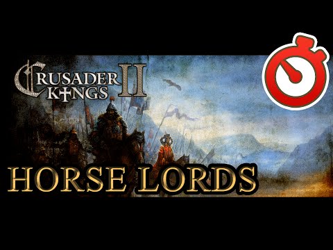 Crusader Kings 2 - Horse Lords 769 AD - 1456 AD Timelapse
