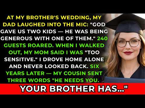 My Dad Grabbed the Mic at My Brother's Wedding and Told 240 Guests, "God Was Generous with One of...