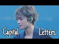 BTS V FMV Capital Letters Cute Sexy