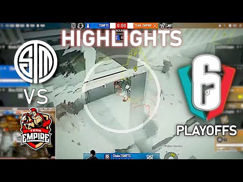 WINNER TO GRAND FINAL! TSM vs Empire - HIGHLIGHTS - Playoffs - Six Invitational 2022 - R6 Esport