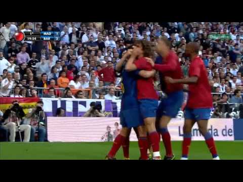 Madrid 2 - Barça 6 (Gol de Puyol)