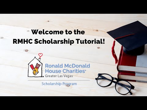2020/21 Scholarship Tutorial Video