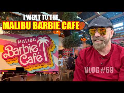 I Went to the Malibu Barbie Cafe in Vegas | Vlog 69
