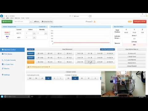 Duet Web ControlでのDuet 0.8.5制御
