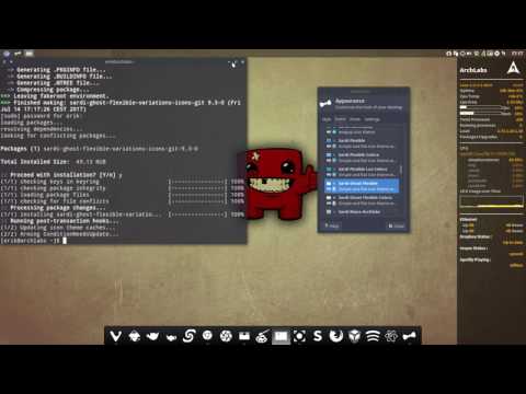 ArchLabs : 136 Sardi Ghost Flexible Variations - suitable for any distro