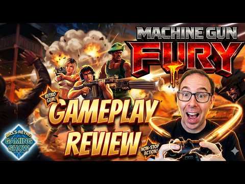 Machine Gun Fury - Retro Arcade Action - Ikari Warriors meets Contra!