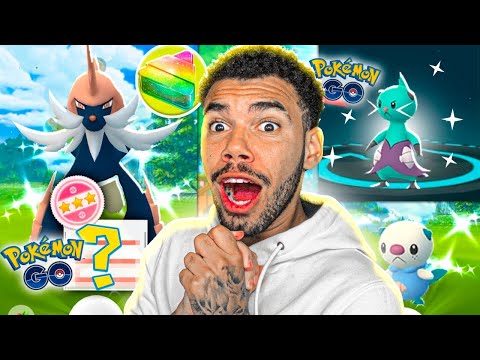 PEGUEI O SHINY EM 3 SEGUNDOS DE EVENTO - POKEMON GO | Cris |