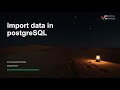 Import Data In Postgres Using Sql Dump File Load Data Using Pgadmin
