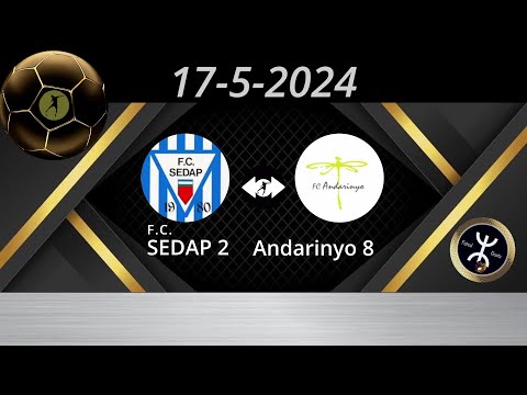 Kampioenswedstrijd FC SEDAP 2 - Andarinyo 8    (17-5-2024)