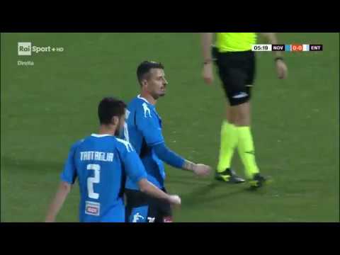 Calcio: Campionato Italiano Serie C 2018/19  33a giornata  Novara   Virtus Entella 1 - 2