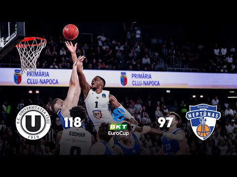 Highlights | U-BT Cluj-Napoca 118 - 97 Neptunas Klaipeda