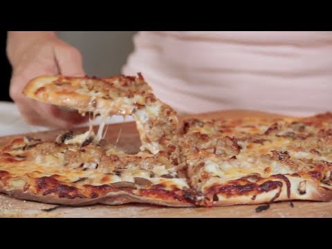 Mushroom and Sausage Pizza Recipe