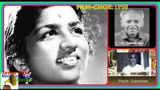 LATA JI~Film~CHOR~{1950}~O Rasiya Pawan Jakhore Aye