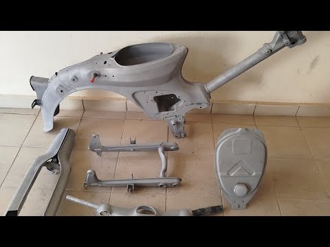 Honda c50 12V Ανακατασκευή Restoring Greece vol.2