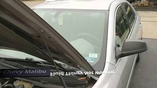 2009 Chevy Malibu Windshield Washer Sprayer Front Hood Not Working Easy Fix FREE No Tools