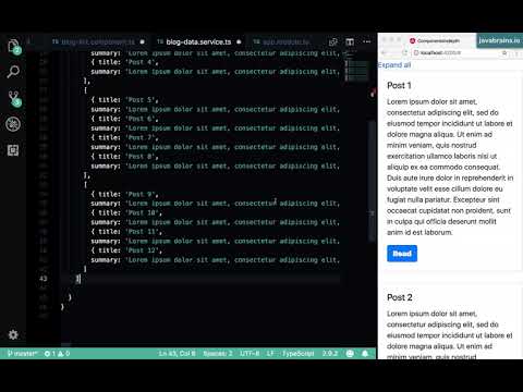 Angular Components In Depth 16 - Creating and using service