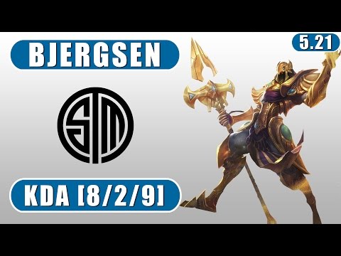 TSM Bjergsen | Azir vs Lulu | Mid | November 9th, 2015 | Season 5 | Patch 5.21