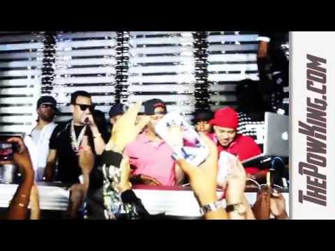 Spark Gliss and J-Sosa Perform Live with French Montana in Long Island