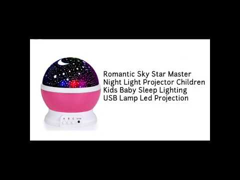 Color Full Star Master Projector Night Lamp