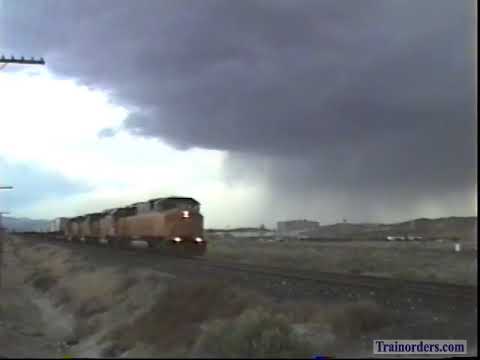 Classic Railroad Series 885 - UP Yard Goat and Fuel Rack Traffic Jam 5-4-1994.