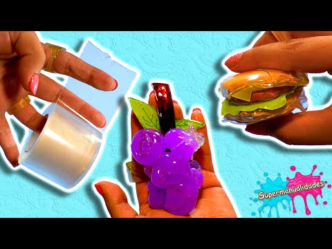 DIY squishies con Nano Tape #5 - Supermanualidades