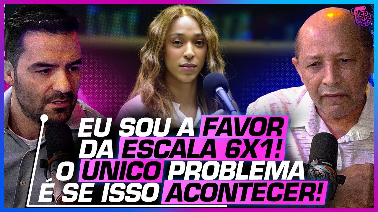 O QUE NÃO TE CONTAM sobre a JORNADA 6X1 - ARTHUR DO VAL X ALFREDINHO