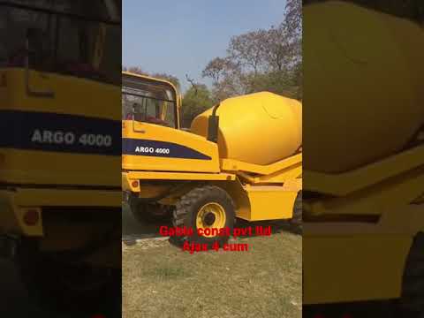 Ajax Argo Self Loading Concrete Mixer Rental Service