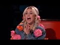 The Voice Sneak Peek Watch Miley Cyrus Hilariously Lose It During The Blind Auditions