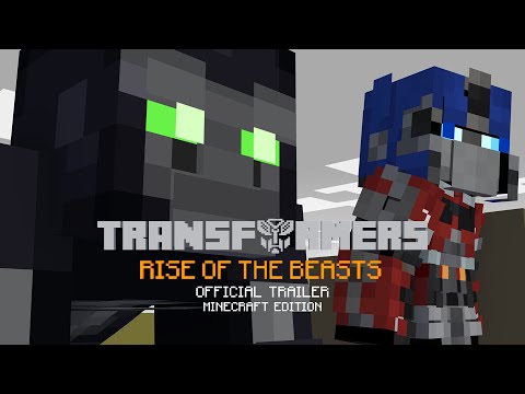 TRANSFORMERS: RISE OF THE BEASTS | OFFICIAL TRAILER | MINECRAFT EDITION