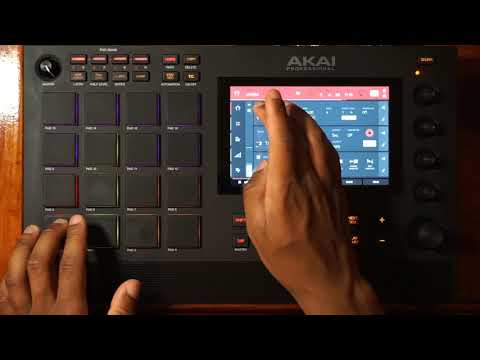 AKAI MPC LIVE II & TUBESYNTH || Cookin up til the camera cut off, never got to make a B section