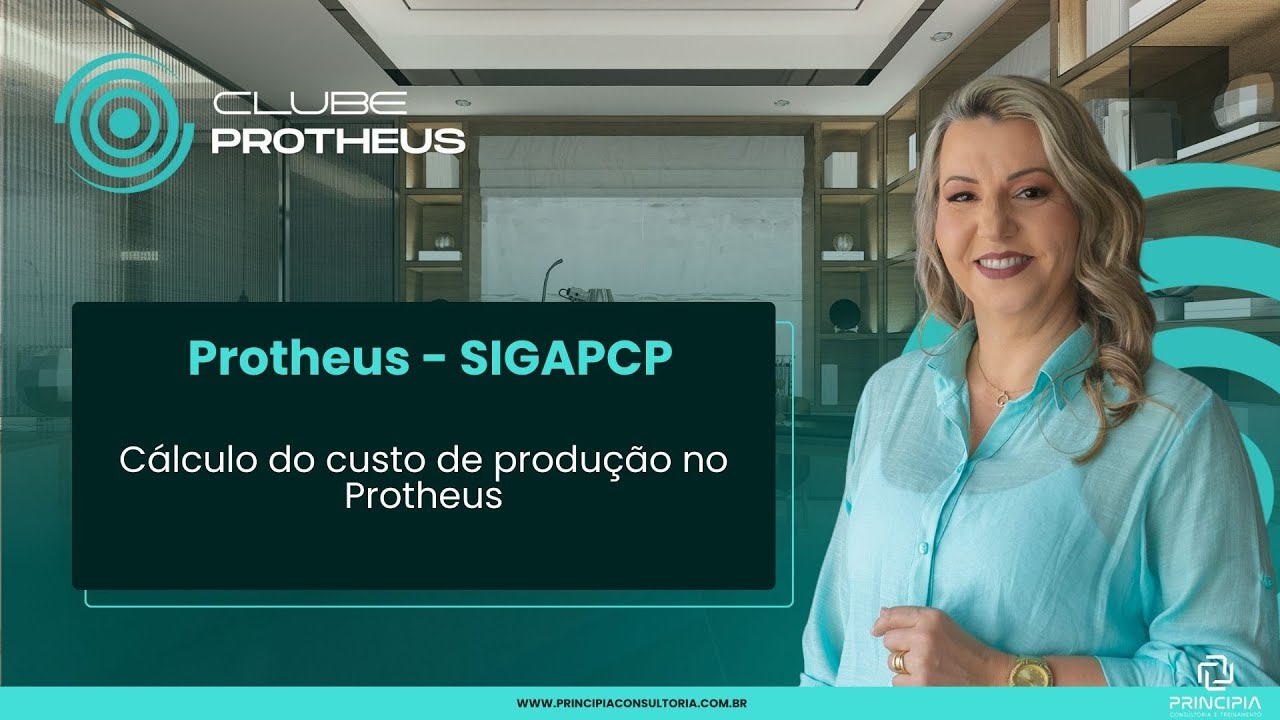 Cálculo do custo de uma ordem de produção no Protheus