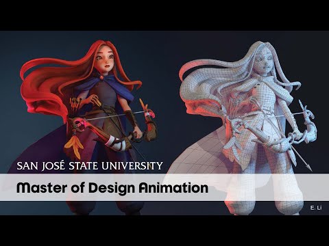 Master of Design, Specialization in Animation Program Overview