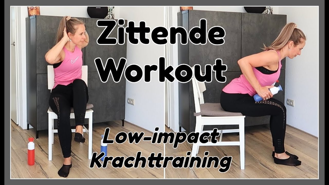 Stoel Workout voor Ouderen of mensen met een Beperking //OPTIMAVITA