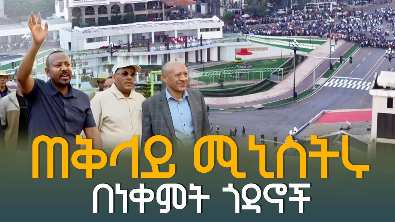 ​ጠቅላይ ሚኒስትር ዐቢይ አሕመድ (ዶ/ር) በኮሪደር ልማት የደመቀችውን ነቀምት ከተማ ጎ?