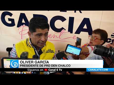 Video: ¡Nueva era en el PRD de Chalco! Oliver Garcia asume el reto de transformar el municipio