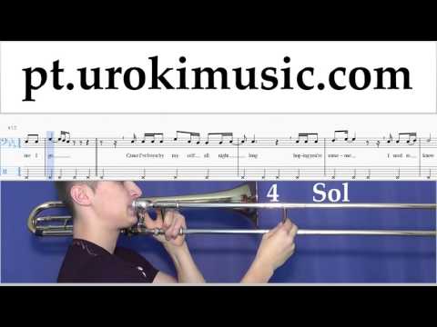 Aprender Trombone Adele - When We Were Young Tablatura Parte#2 um-i372