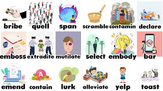 150 Action Verbs | Common Action Verbs | Learn Action Verbs Vocabulary In English With Pictures