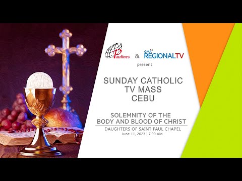 Sunday Catholic TV Mass Cebu: June 11, 2023