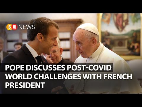 Pope discusses post-COVID world challenges with French President | SW News | 219