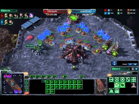 Zenner casting:SC2 RoX.KIS SLivko vs TSL Hyun