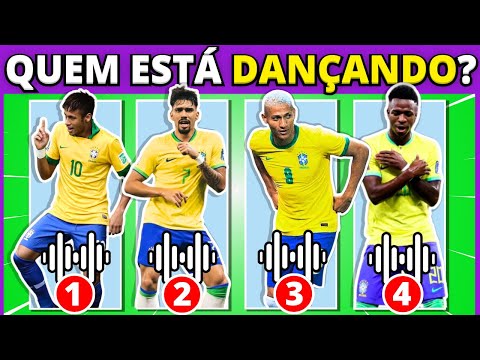 Adivinhe quem é o jogador que está Dançando ❓ Qual jogador de futebol DANÇA melhor | #quizdefutebol