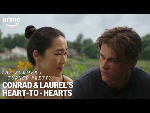 Conrad and Laurel's Heart-to-Hearts | The Summer I Turned Pretty S3 | Prime Video