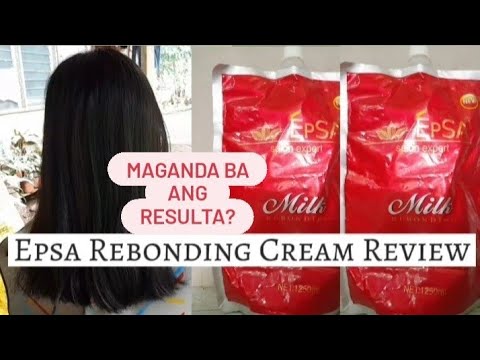 Epsa Rebonding Cream Review|Jamaica Laconsay