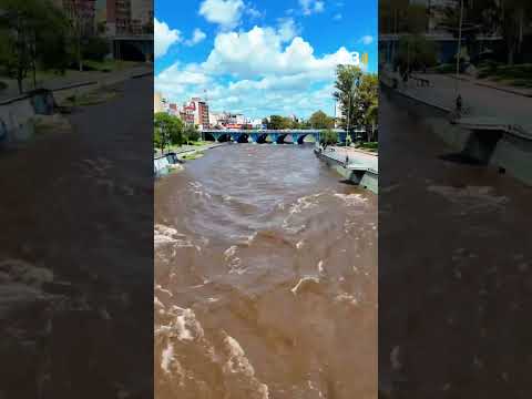 Así se vio la crecida del Río Suquía | Cadena 3 Argentina