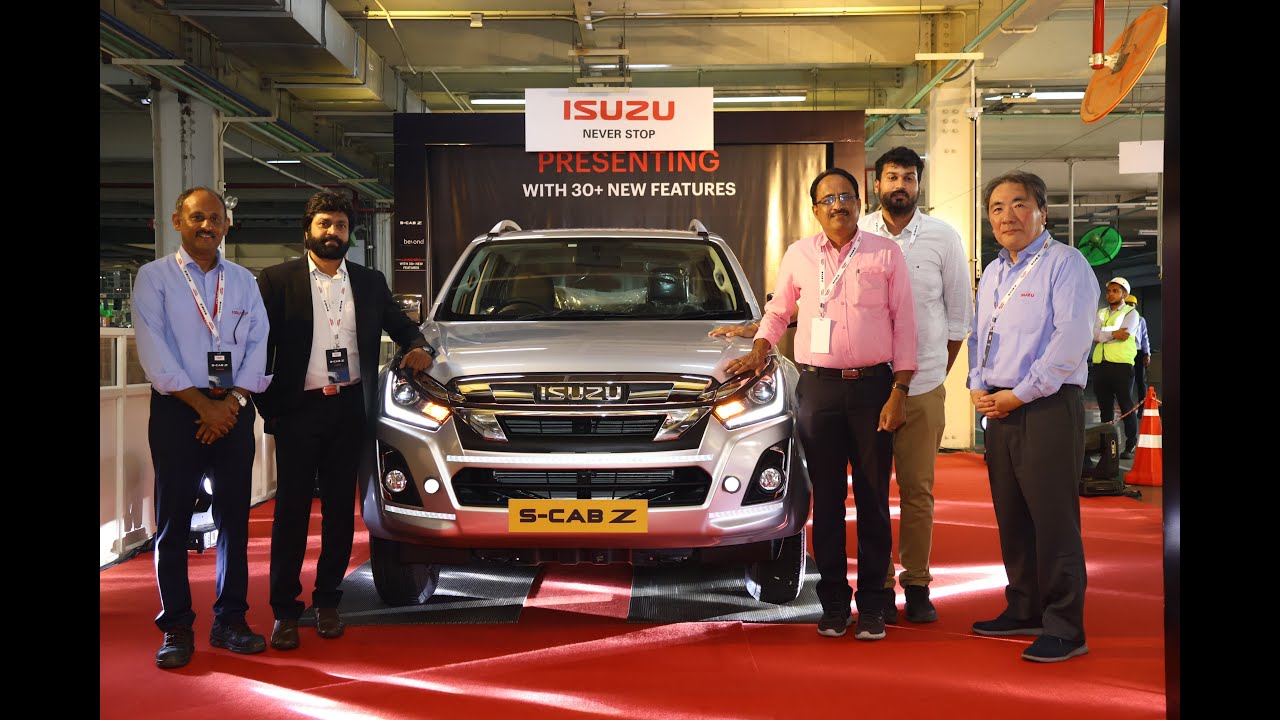 ISUZU D-MAX S-CAB Z Launch in our Plant at Sri City, Andhra Pradesh | 30+ new features