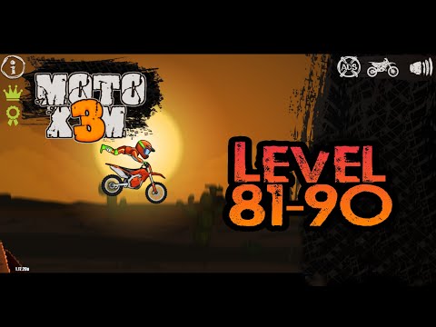 Moto X3M Bike Race Game 81-90 | Moto X3M Gameplay | MotoX3M Walkthrough | Invincible sigog #bikegame
